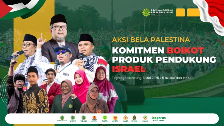 Aksi Bela Palestina, Persatuan Islam Kabupaten Bandung Mengajak Turun Aksi