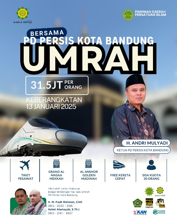 Umroh Bersama PD PERSIS Kabupaten Bandung